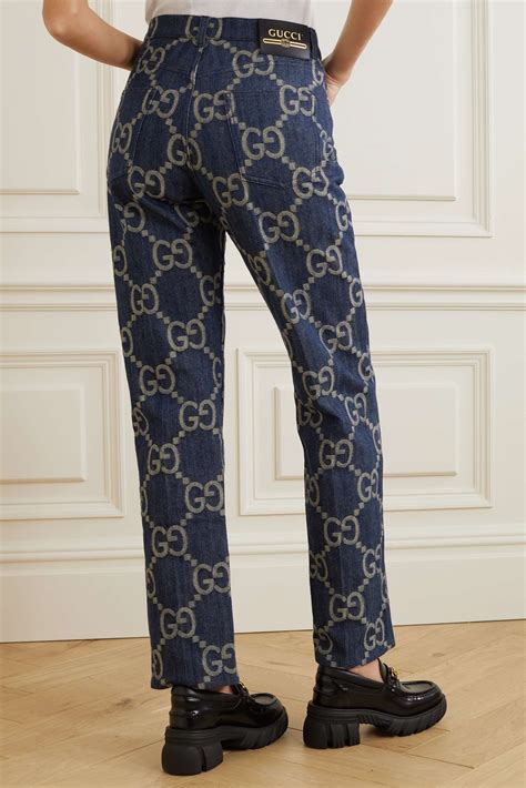 gucci ladies jeans|gucci high rise jeans.